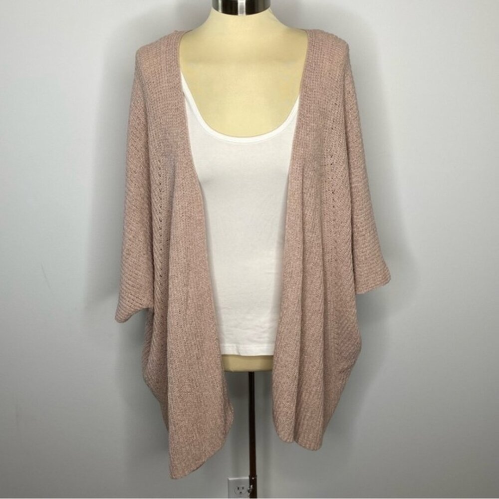 Time and Tru Cream Cocoon Cardigan Sweater Wrap
